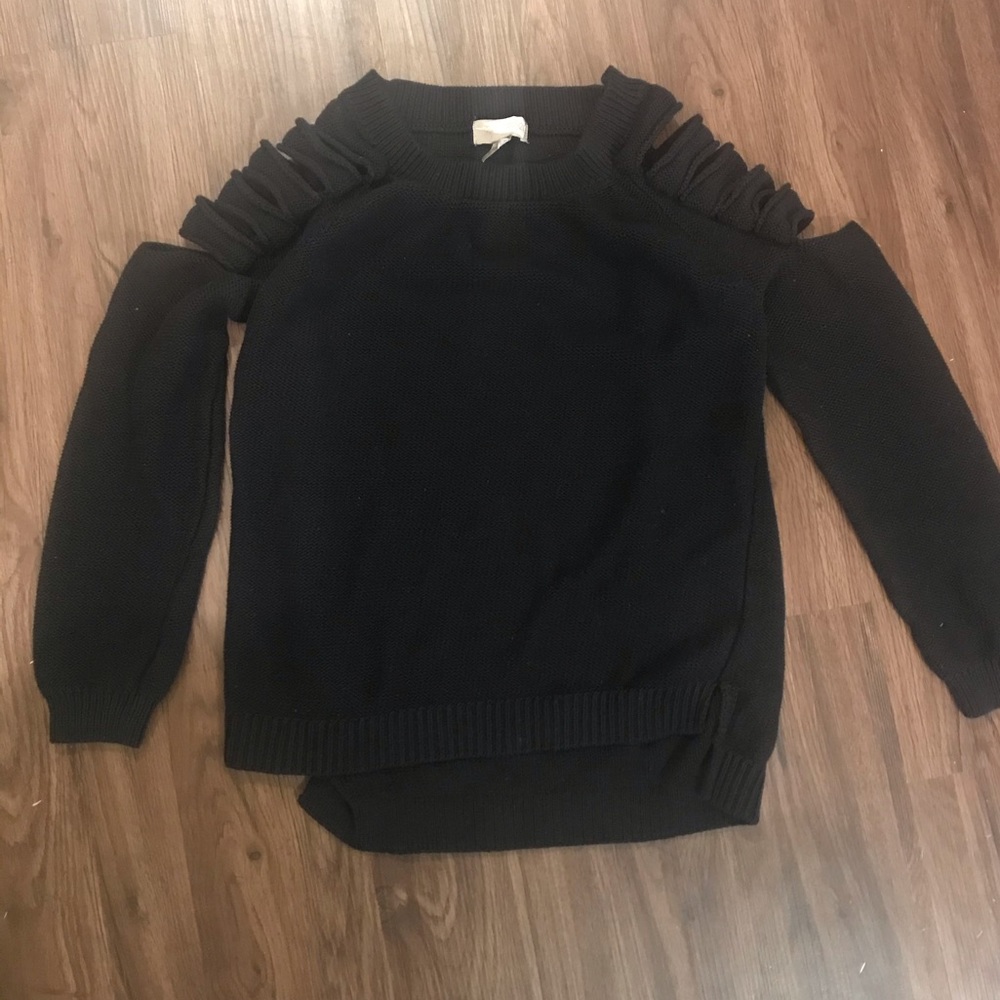 Black sweater